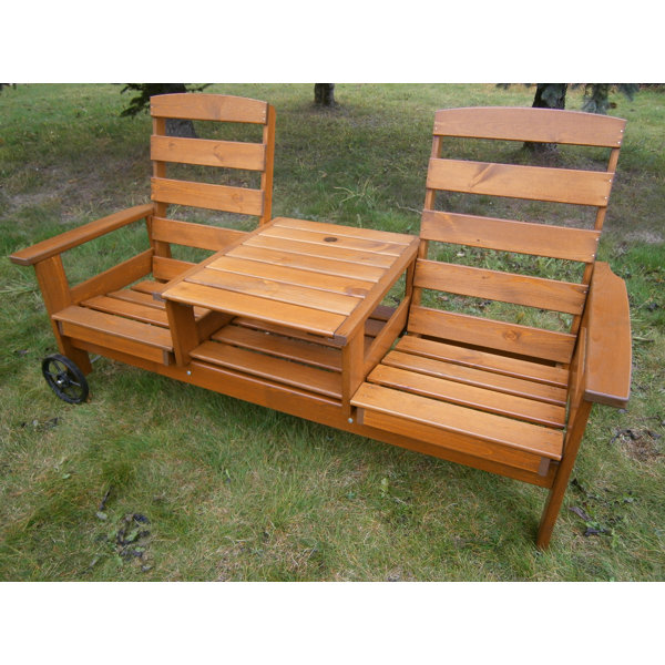 Garten Living Gartenbank Youngs aus Massivholz | Wayfair.de